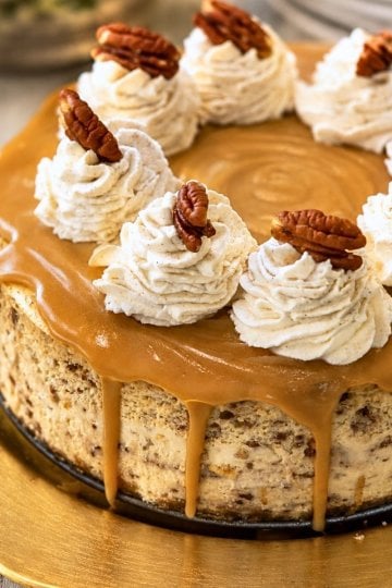 pecan praline cheesecake
