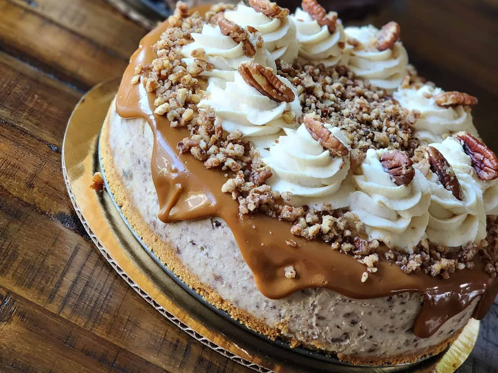 pecan praline cheesecake