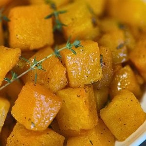 Roasted Butternut Squash Cubes