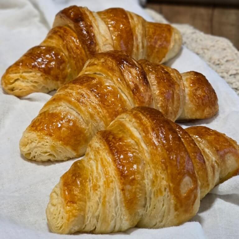 How to Make Flaky Sourdough Croissants at Home