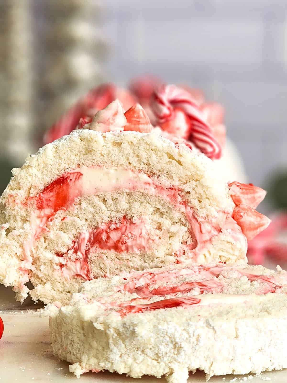 angel food cake cream cheese frosting