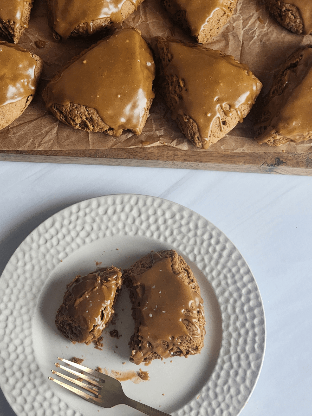 sourdough gingerbread scones