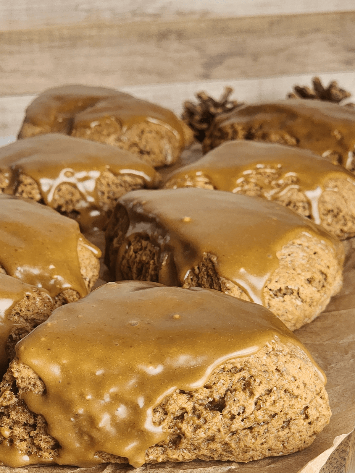 sourdough gingerbread scones