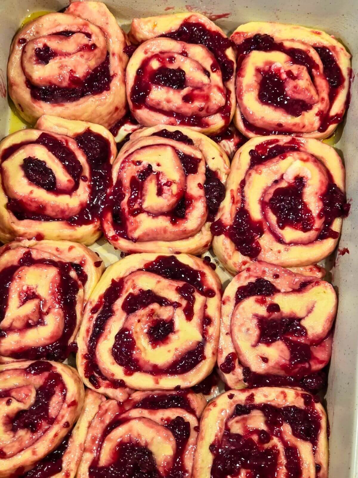 sourdough blackberry lavender rolls recipe