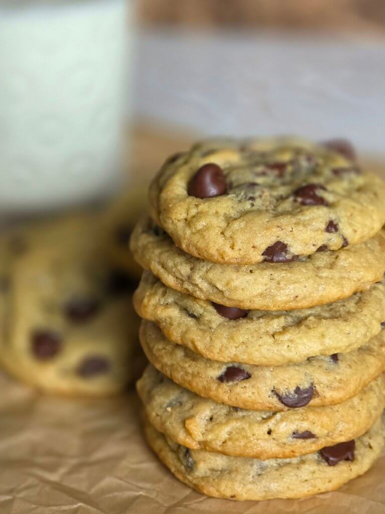 sourdough chocolate chip cookies
