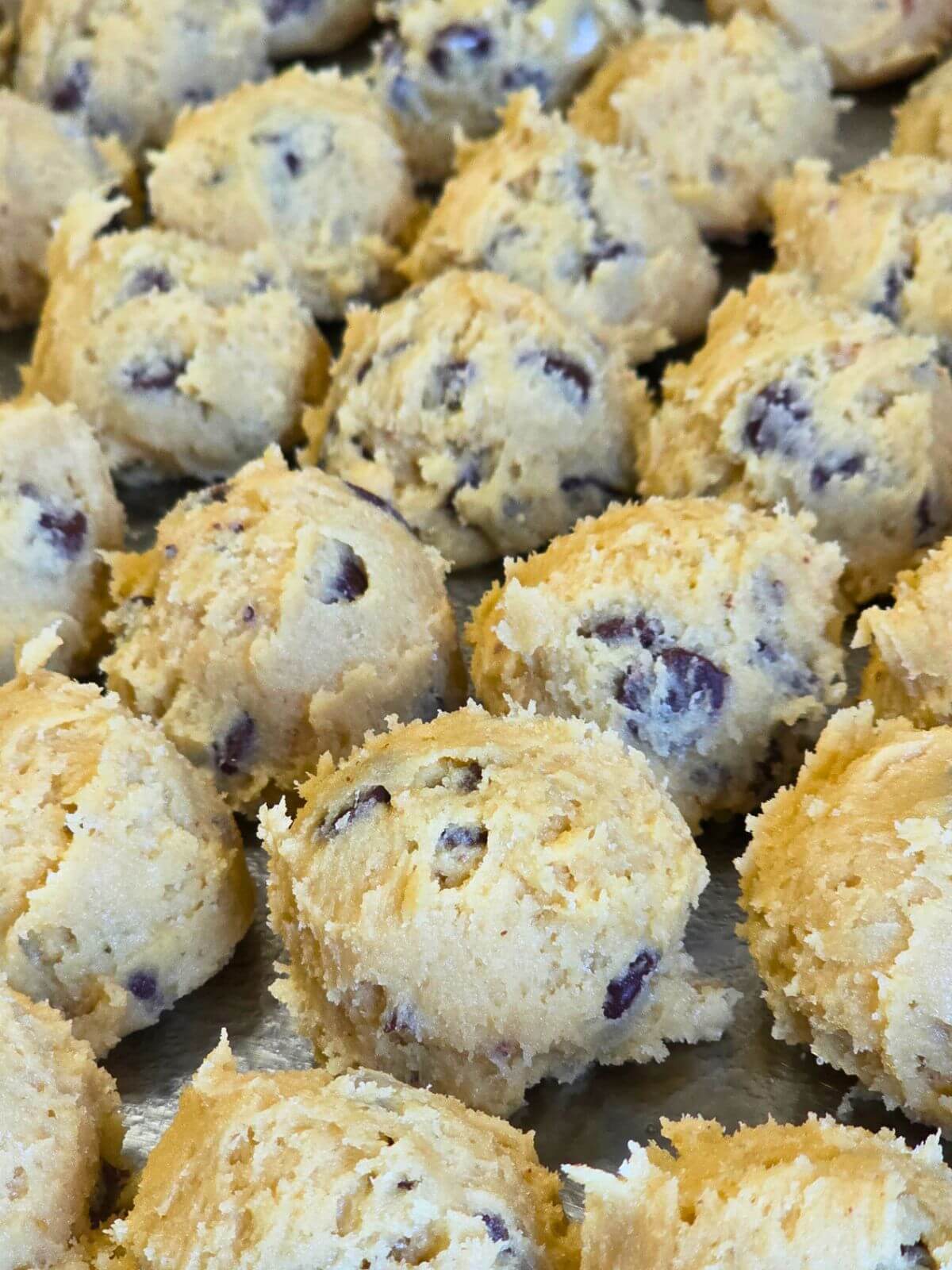 chocolate chip cookie dough