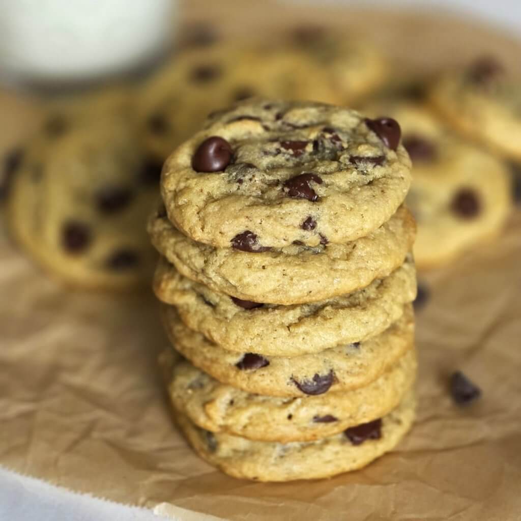 sourdough chocolate chip cookies