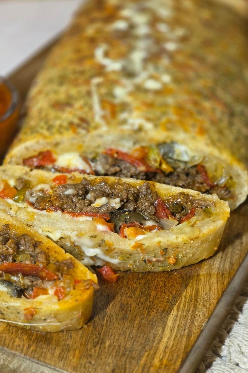 sourdough pizza stromboli