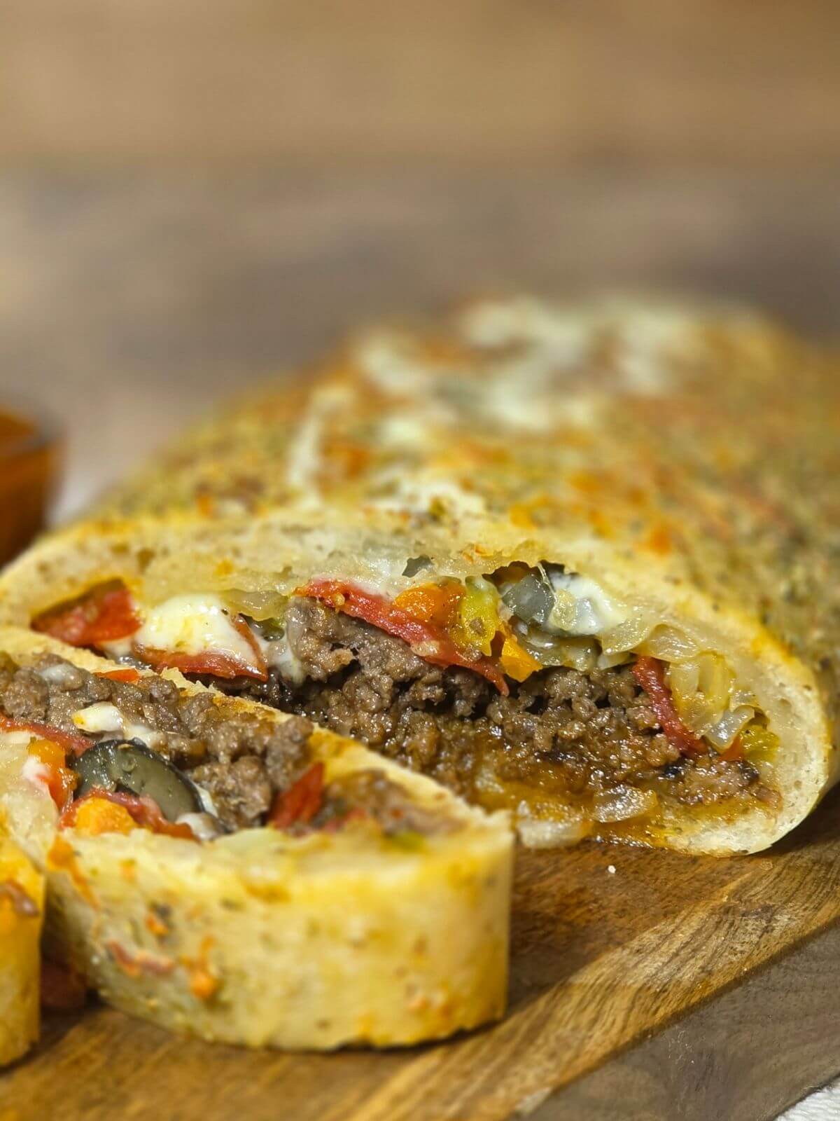 sourdough pizza stromboli