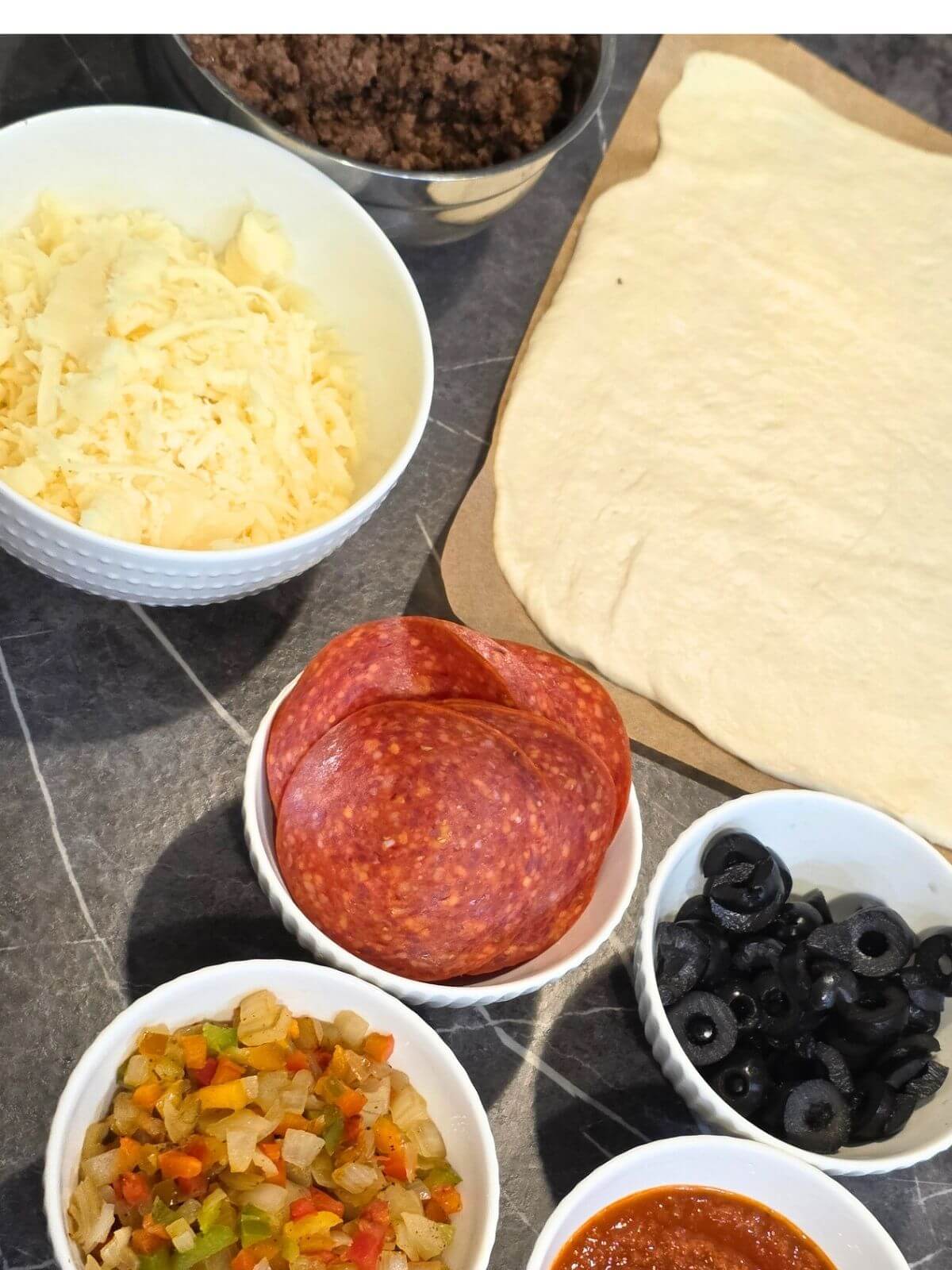 sourdough pizza stromboli fillings